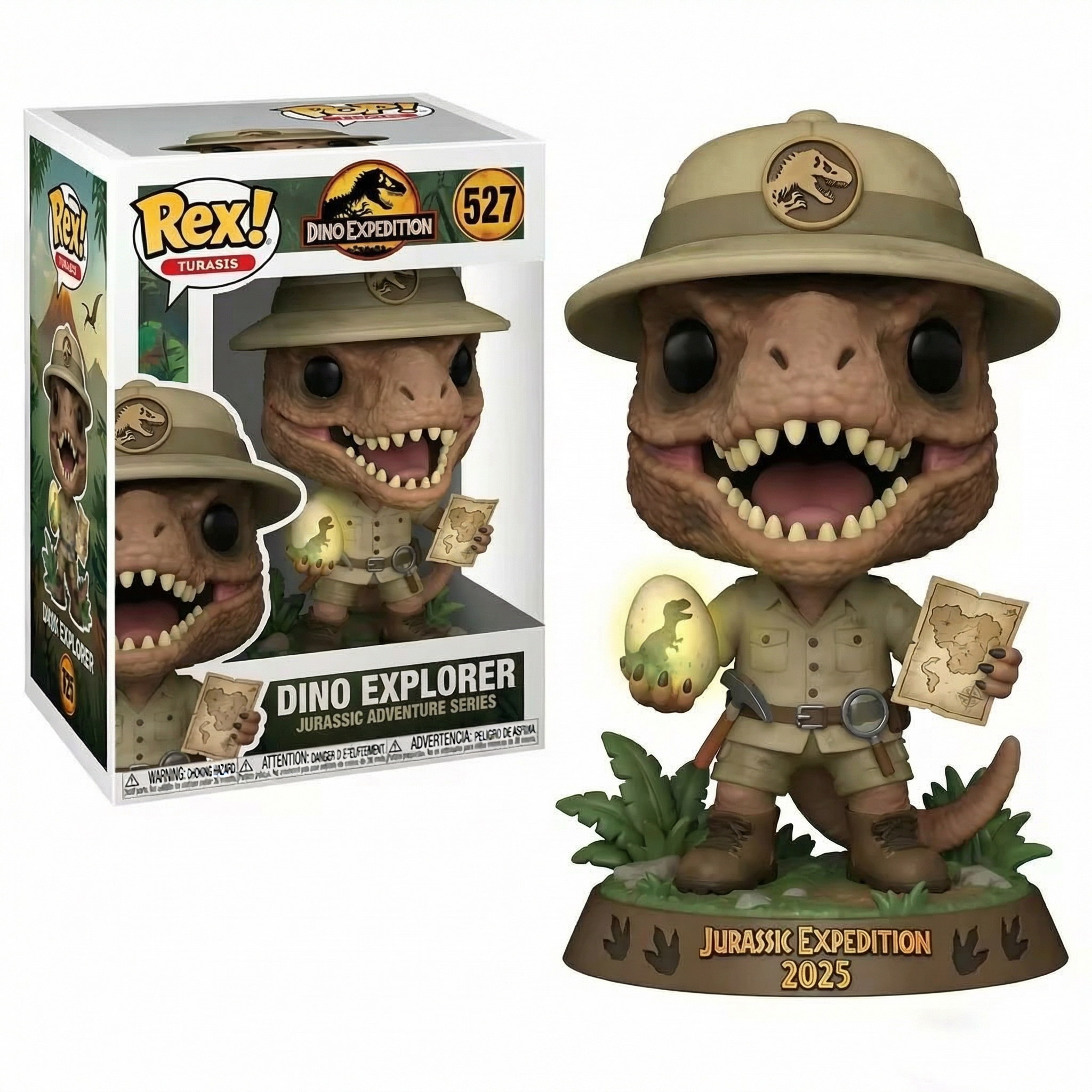 Jurassic World: T-Rex Explorer 2025 Expedition – Limited Pop!🦖🗺️