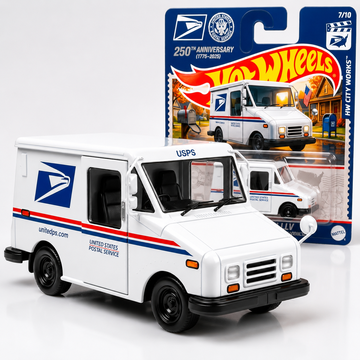 Hot Wheels USPS 250th Anniversary Edition Grumman LLV