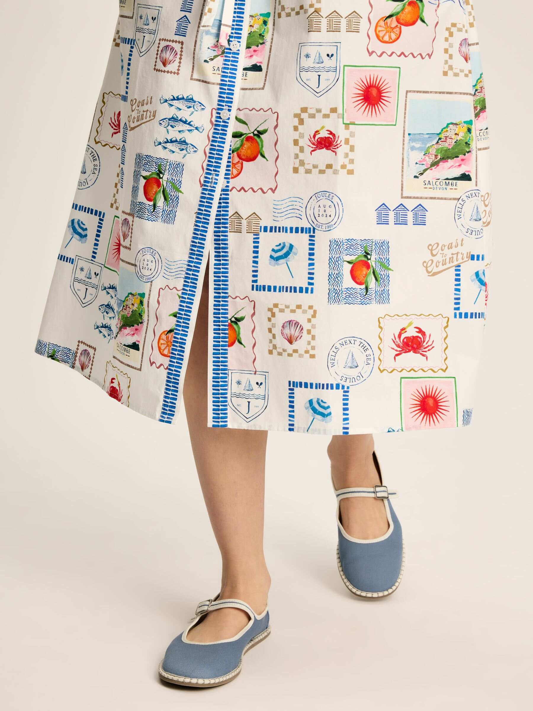 Francesca White Tie Waist Shirt Dress