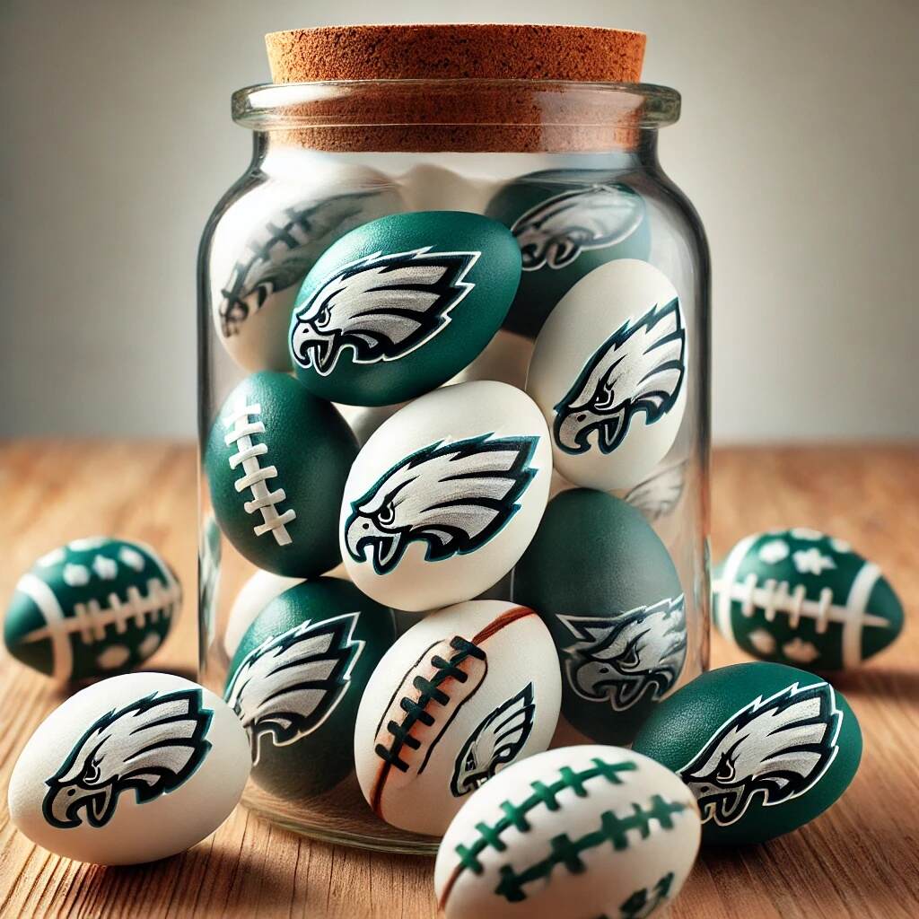 NFL Easter Egg Jar