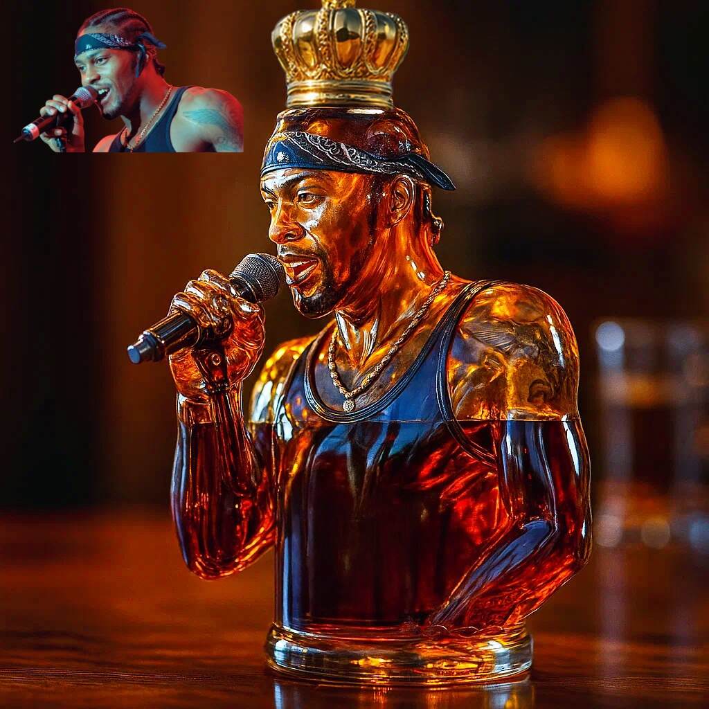 R&B Godfather Whiskey Bottle