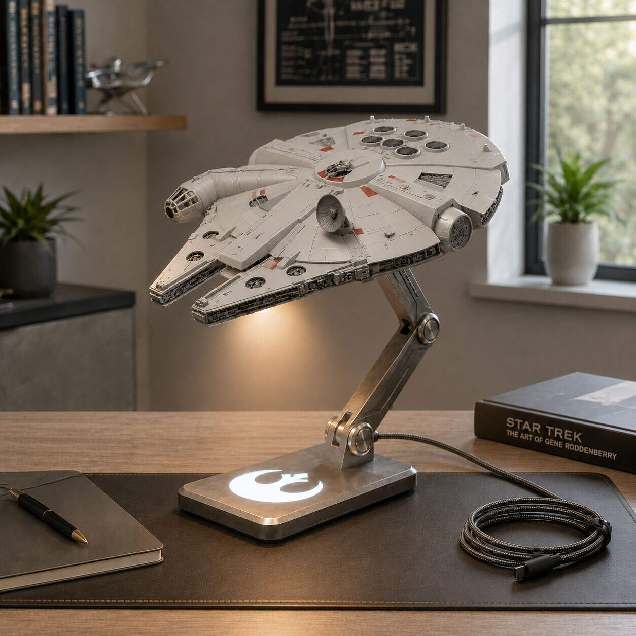 Star Wars Millennium Falcon Desk Lamp