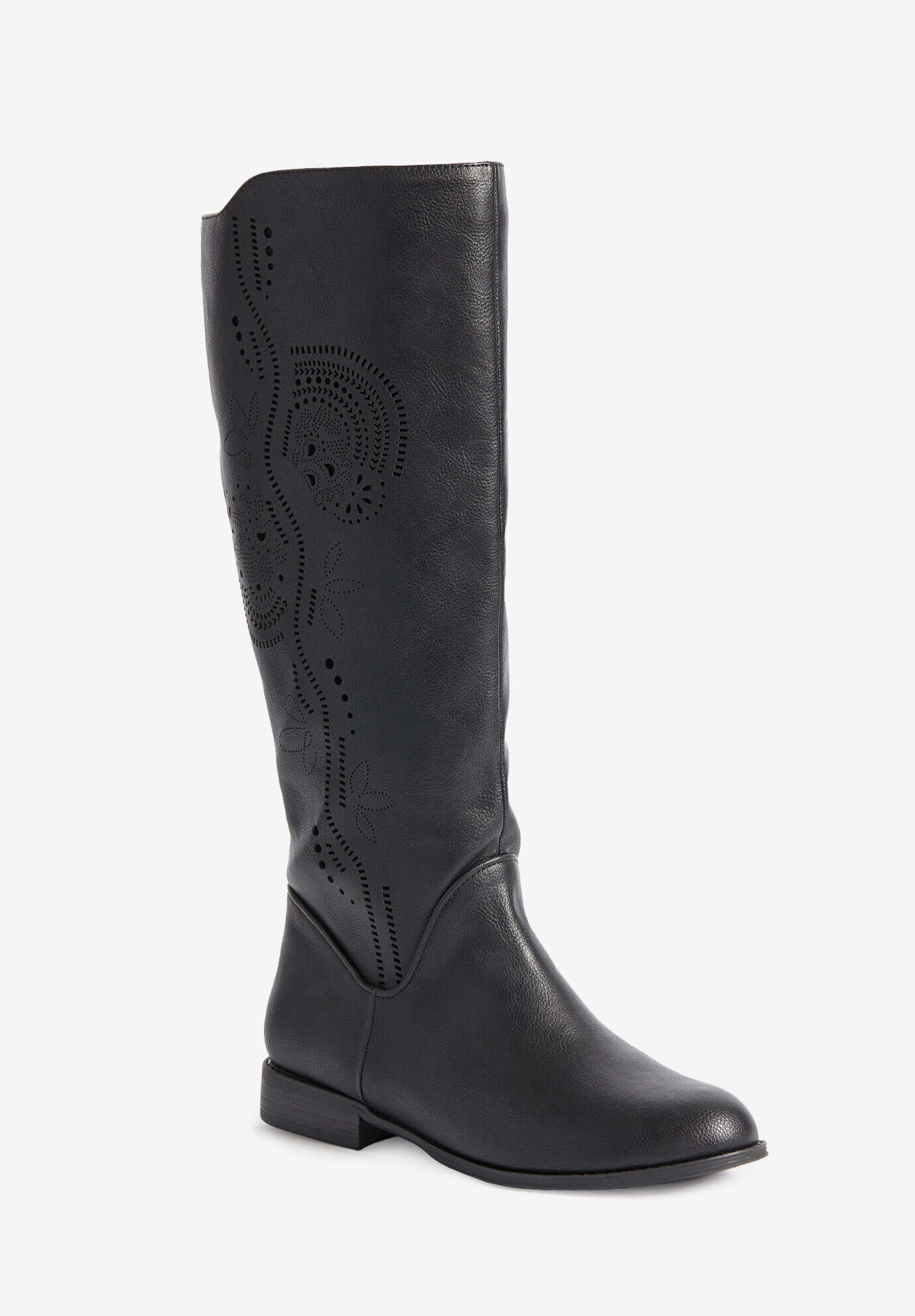 The Lili Wide Calf Boot
