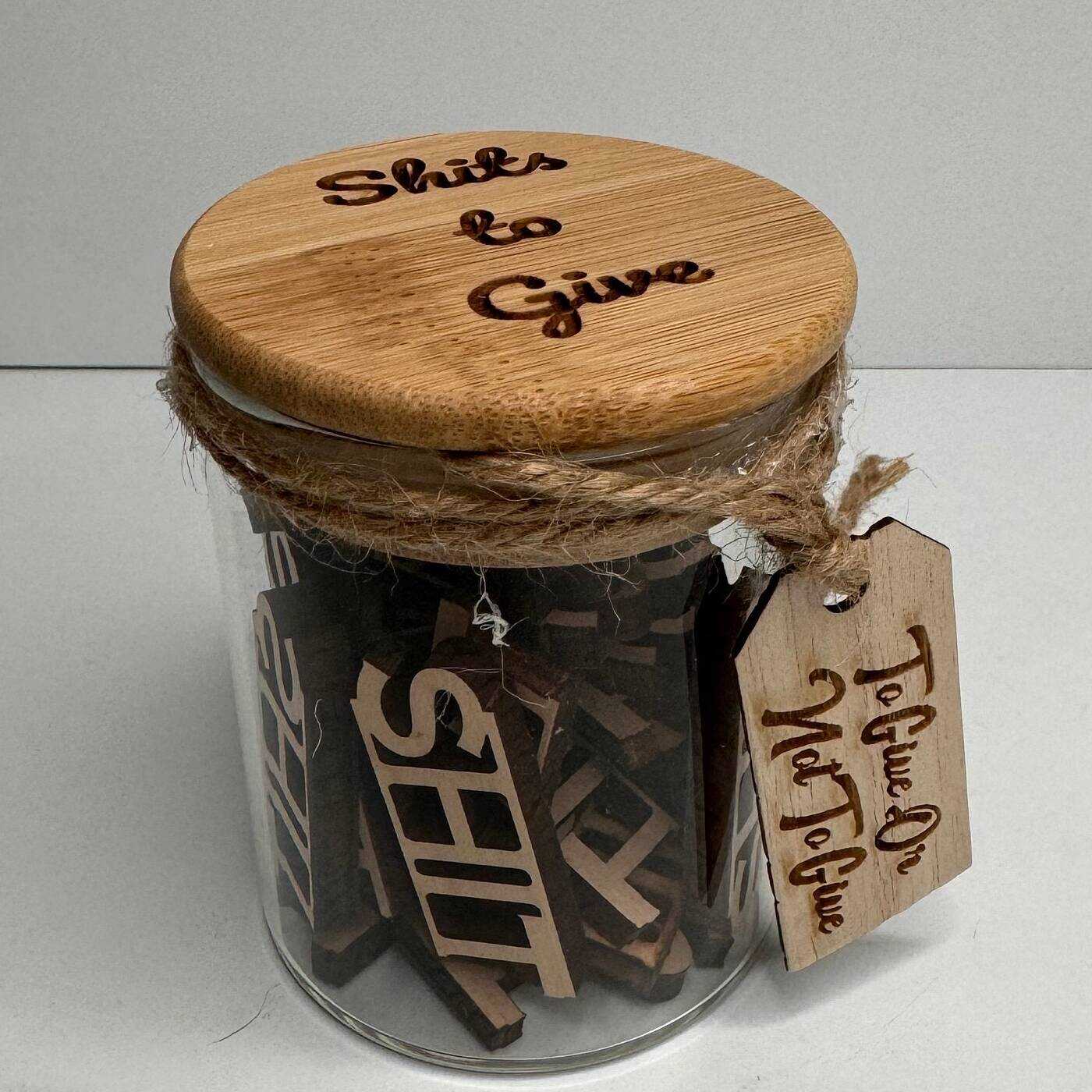 Fucks and Shits and Damns to Give | Novelty Gift