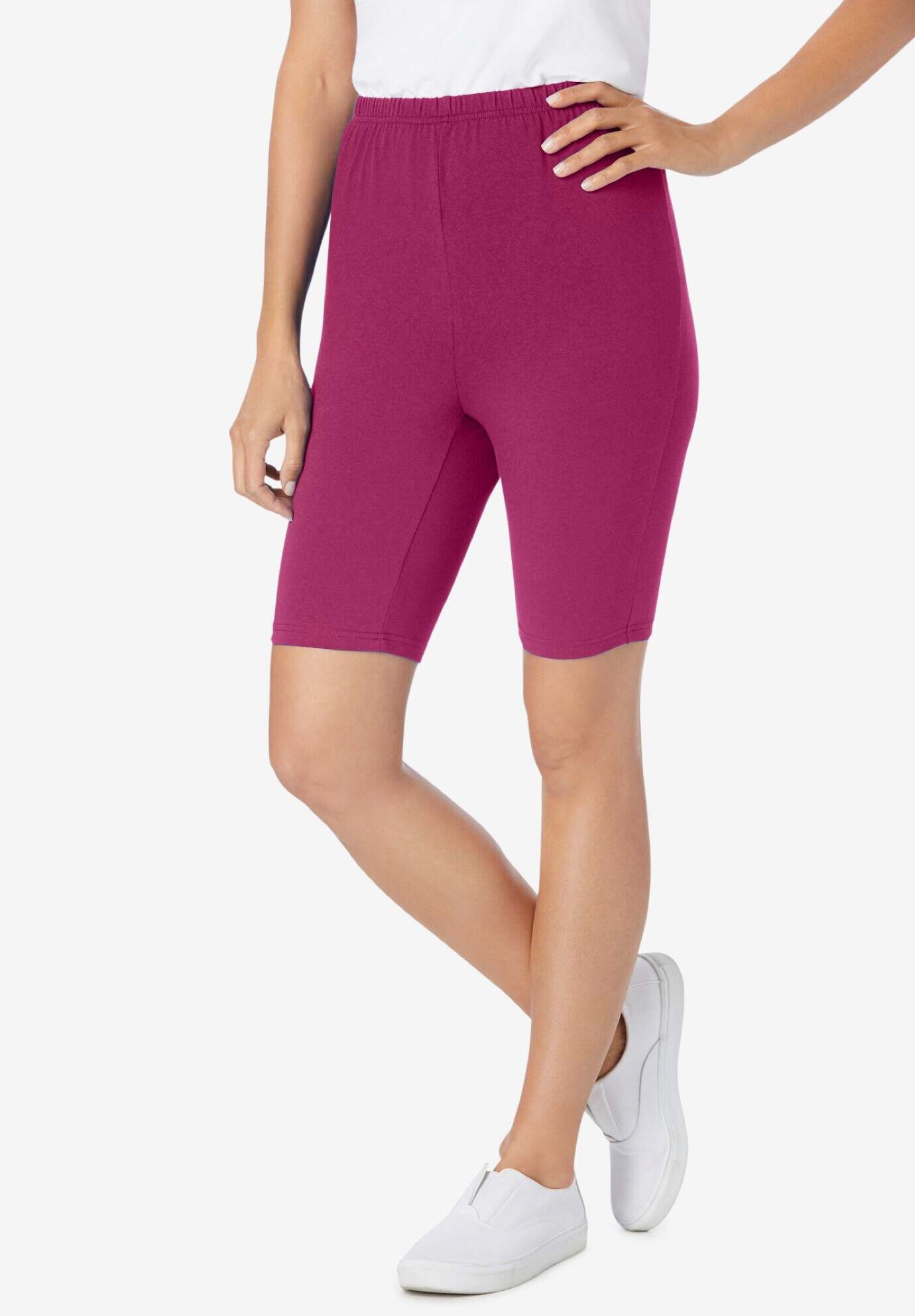 Stretch Cotton Bike Short