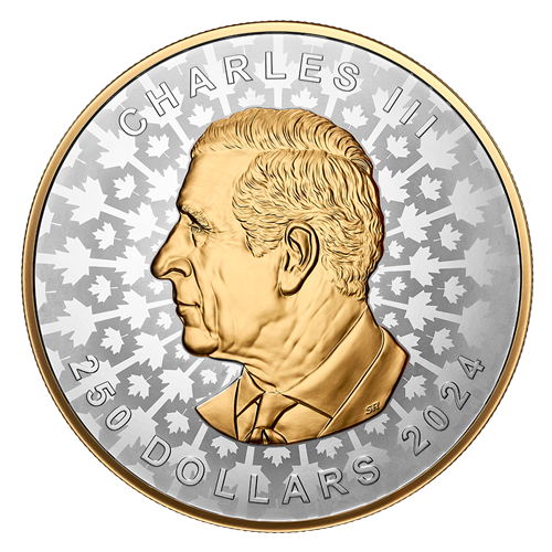 1 Kilo Fine Silver Coin – Super Incuse Silver Maple Leaf