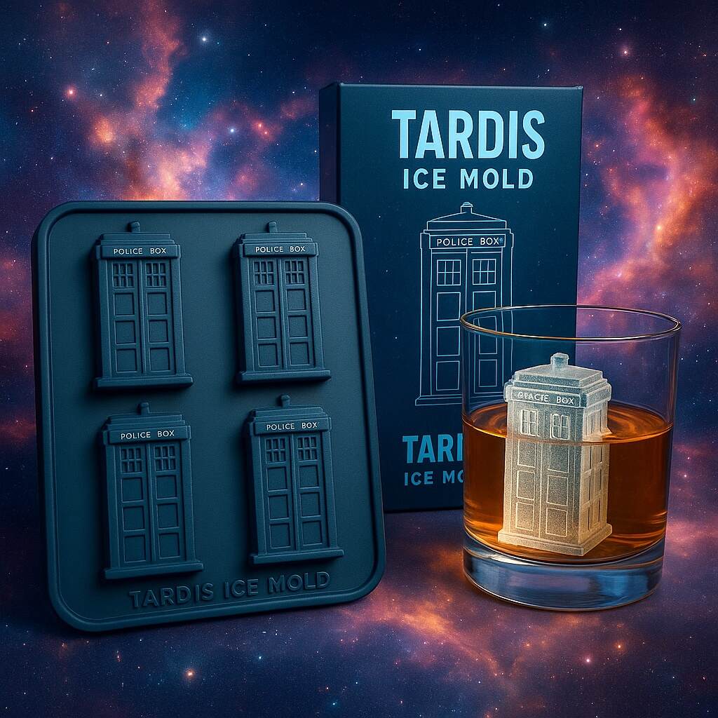 Tardis Ice mold