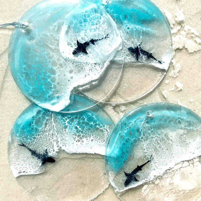 Beach Christmas Ornaments