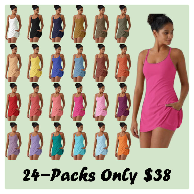 🔥 Last Day For Clearance ! Softlyzero Plush Backless Active Dress-Easy Peezy