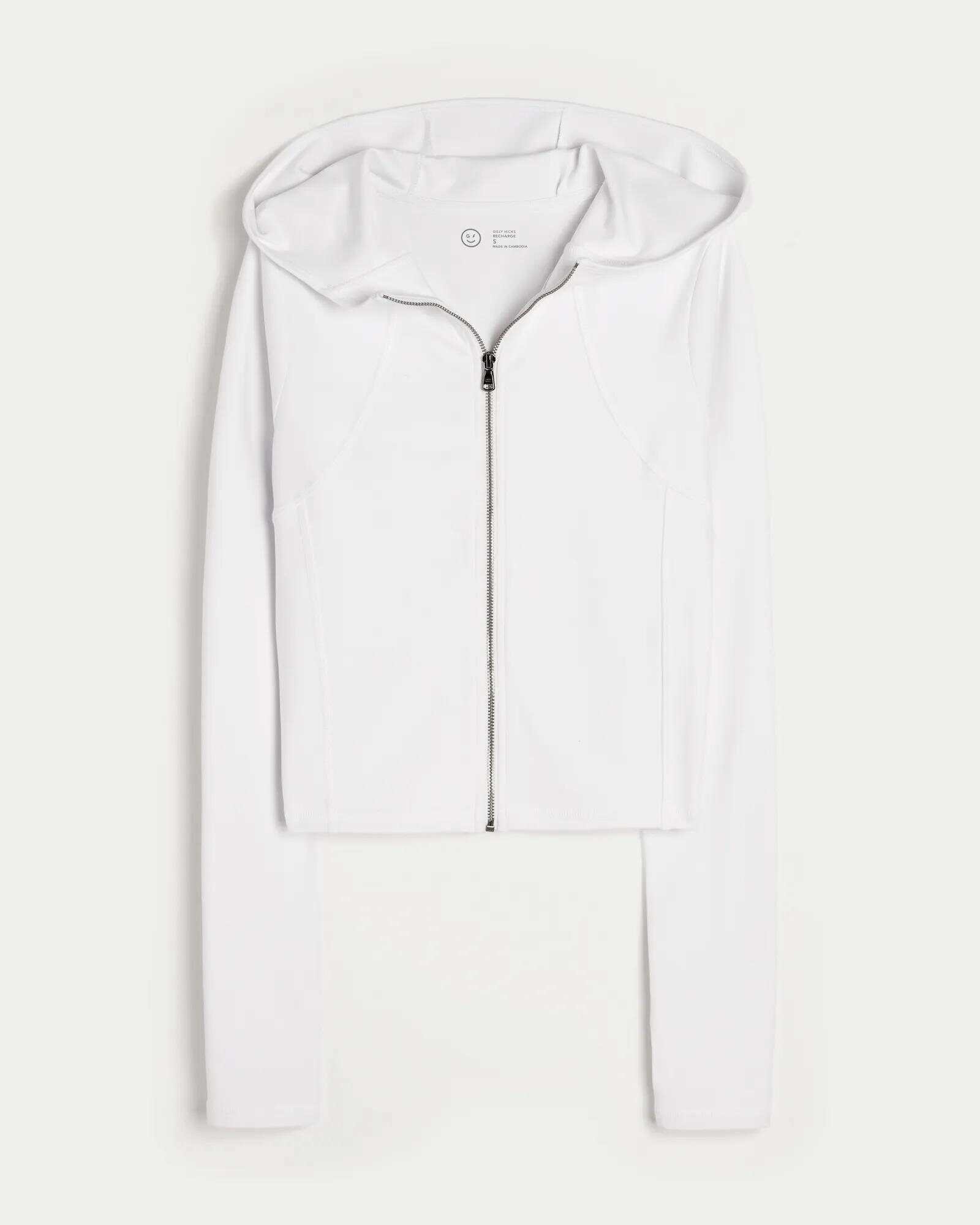 Gilly Hicks Active Recharge Zip-Up Hoodie