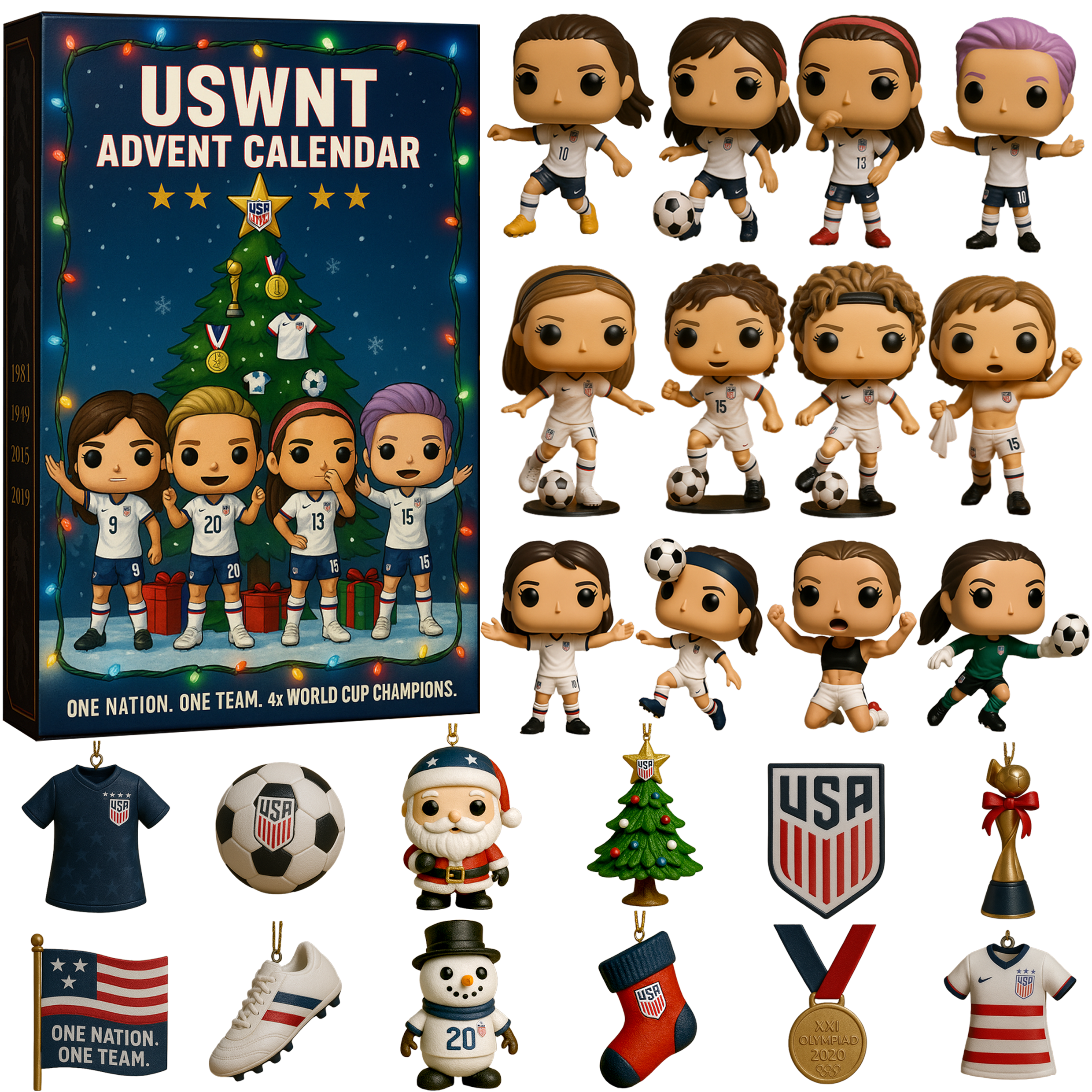 ⚽ USWNT Advent Calendar 2025
