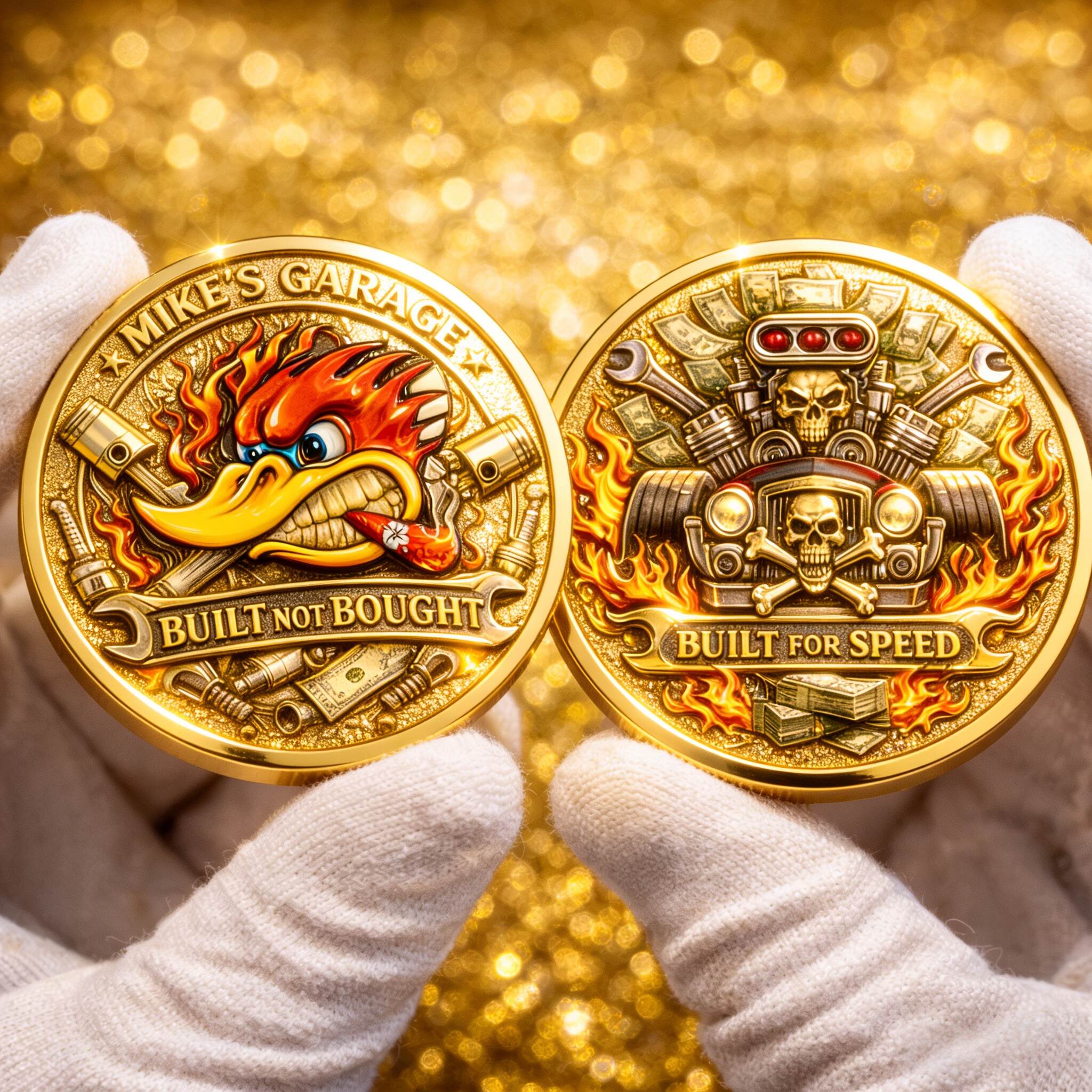 Mike’s Garage Rebellion Coin