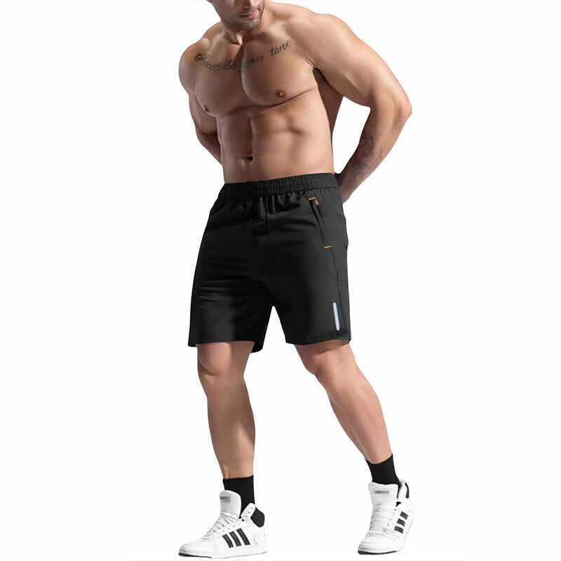 European Size Men's Shorts Elastic Waist Summer Sports