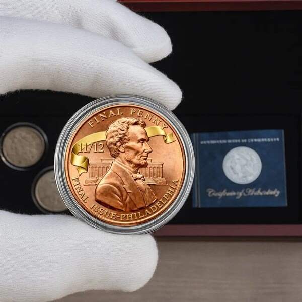 ⏰ Year-end Limited-Time Offer-Lincoln Final Penny – 11/12 Limited Edition Commemorative Coin