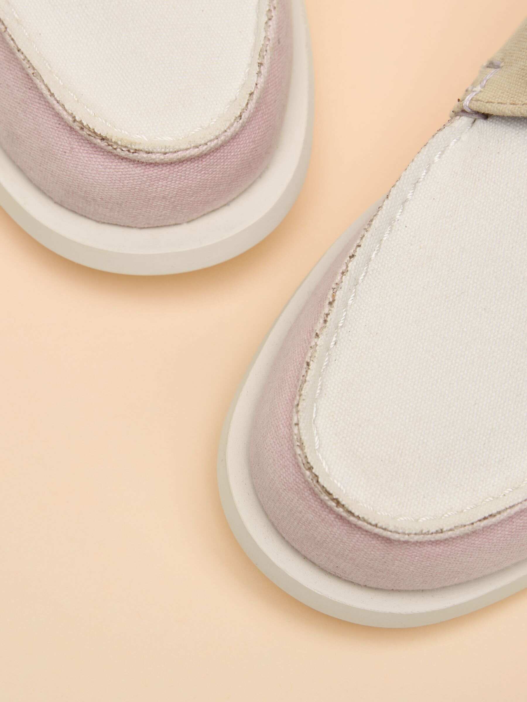 Joules X Chatham Pink Oat Mariner Deck Shoes