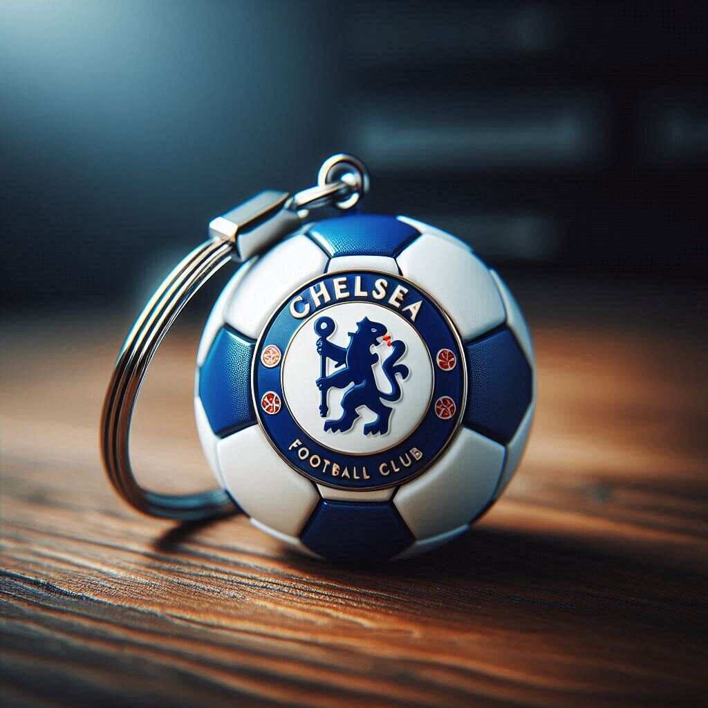 Premier League Football keychain