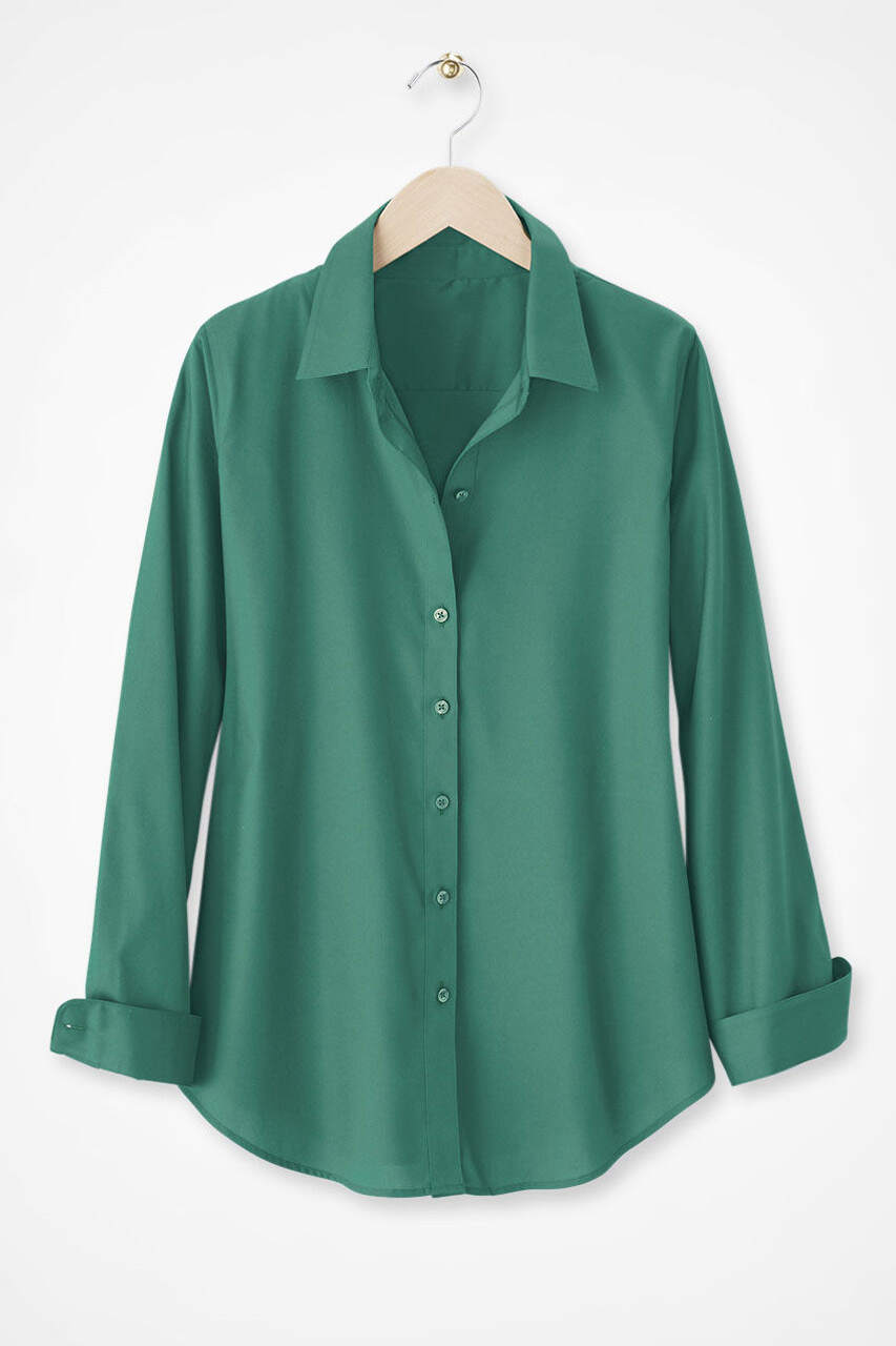 Long-Sleeve No-Iron Shirt