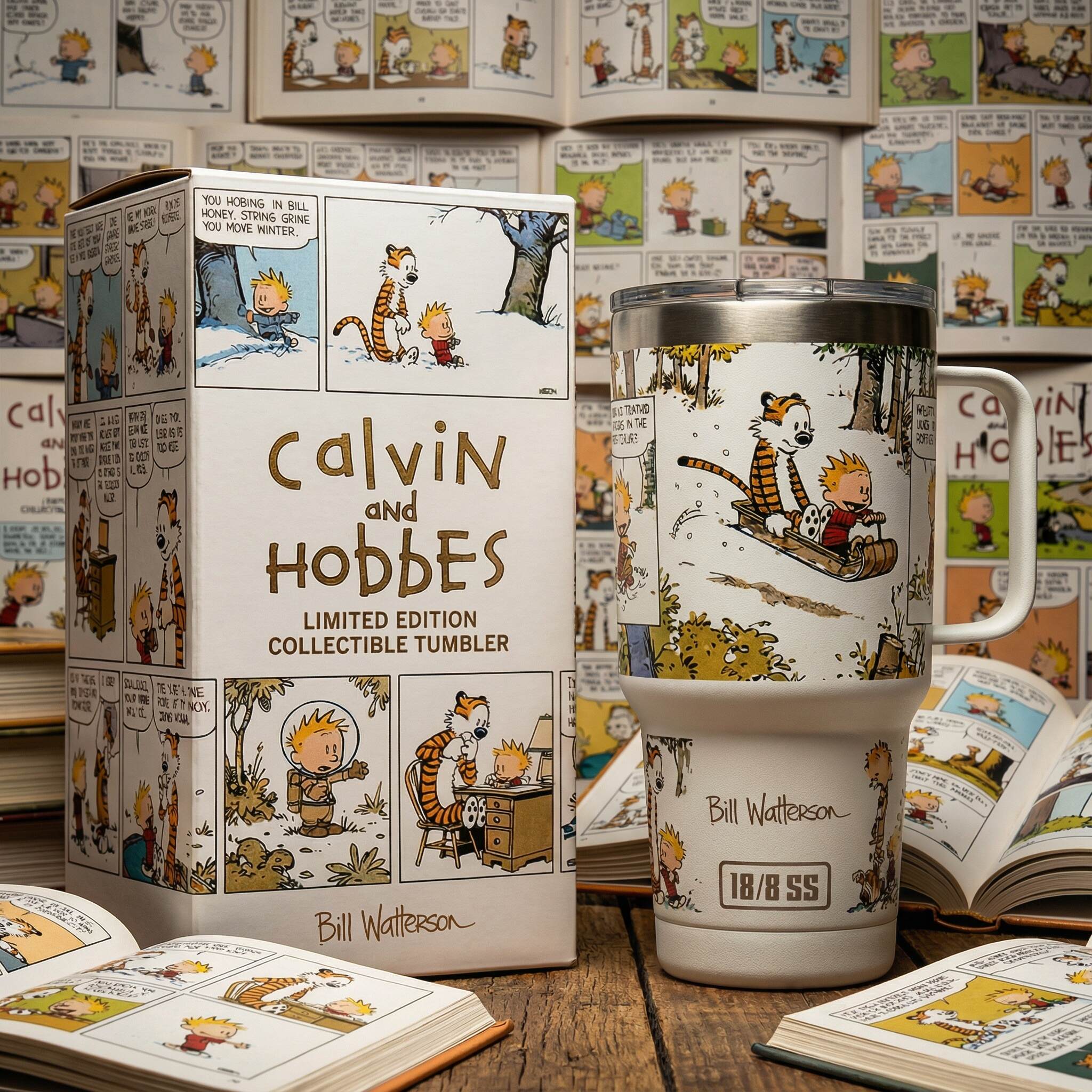 Calvin & Hobbes Limited Edition Collector’s Tumbler
