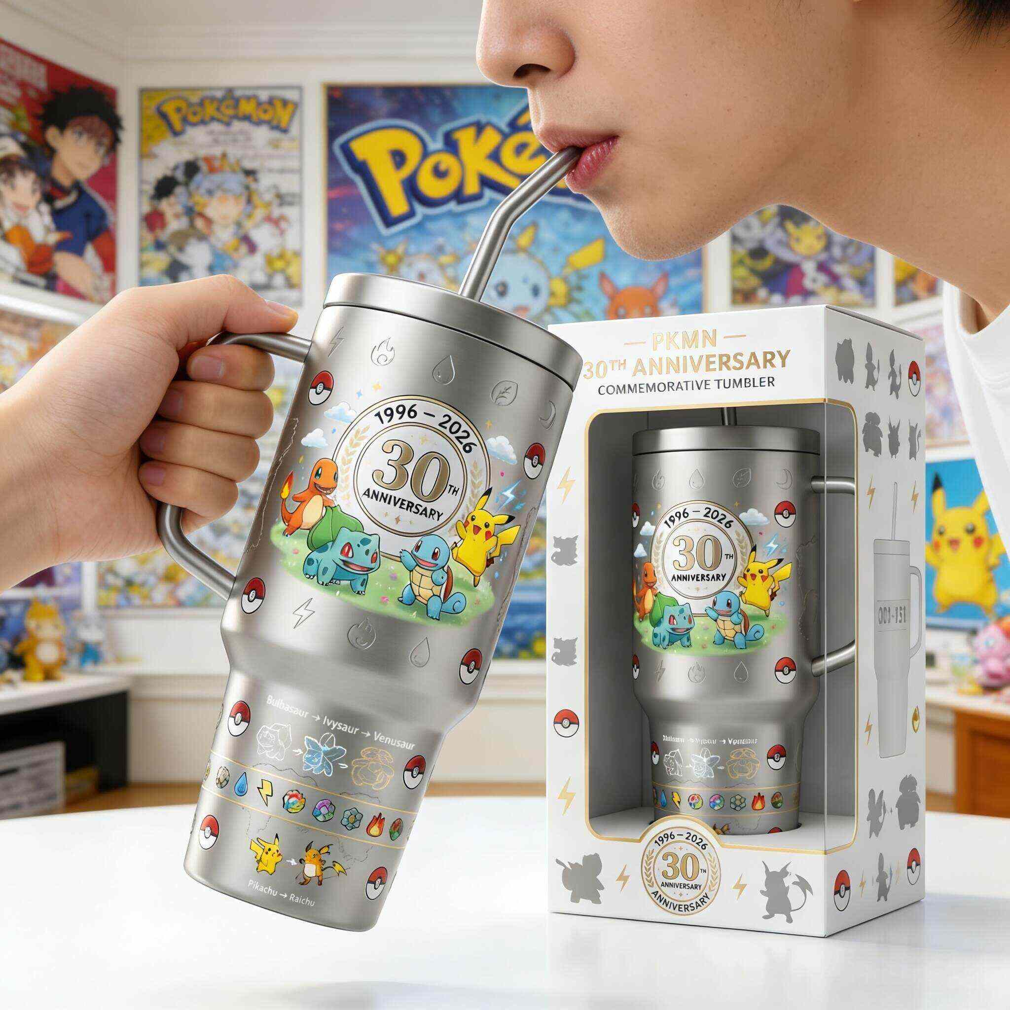 PKMN 30th Anniversary Commemorative Tumbler