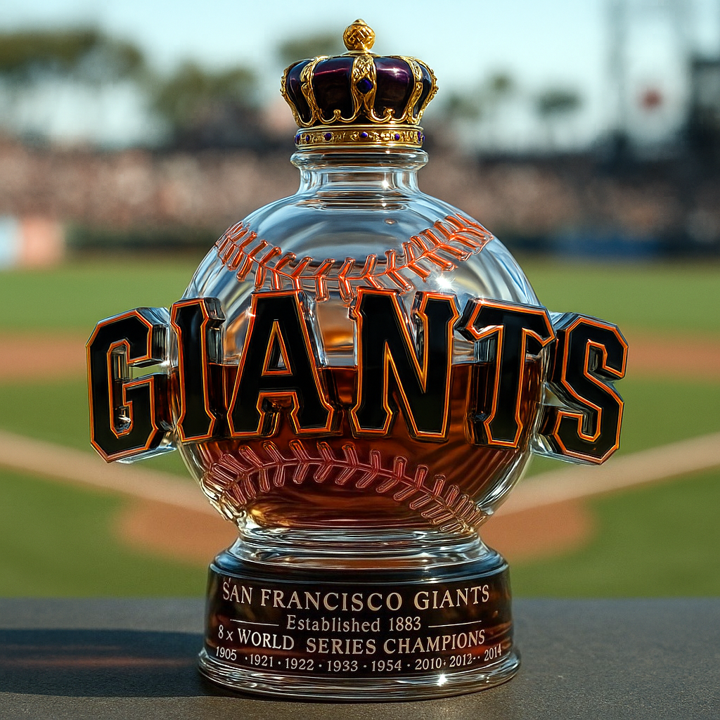 San Francisco Giants Limited Edition Whiskey Bottle