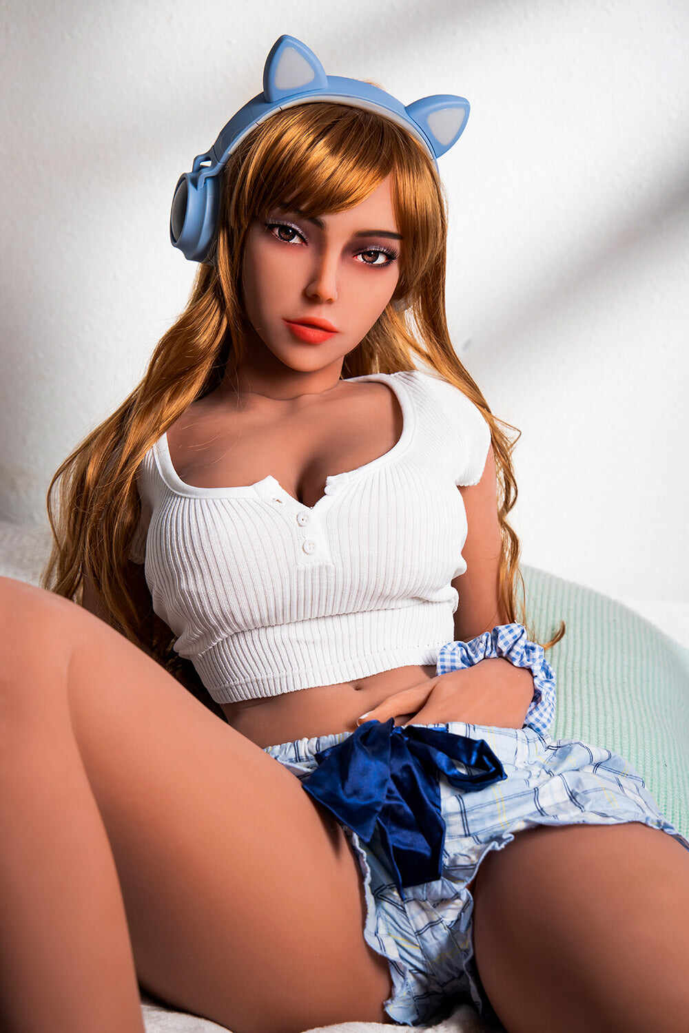 Dunbar 5ft34/ 163cm #345 Head TPE Beautiful Young Blonde Full Size Realistc Sex Doll