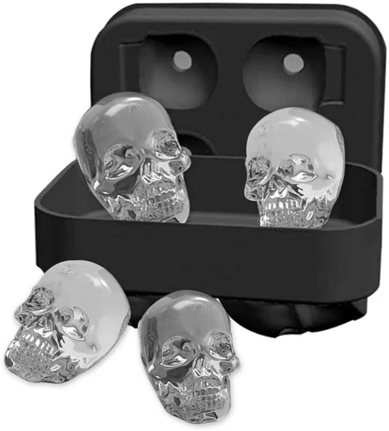3D Skull Ice Cube Tray