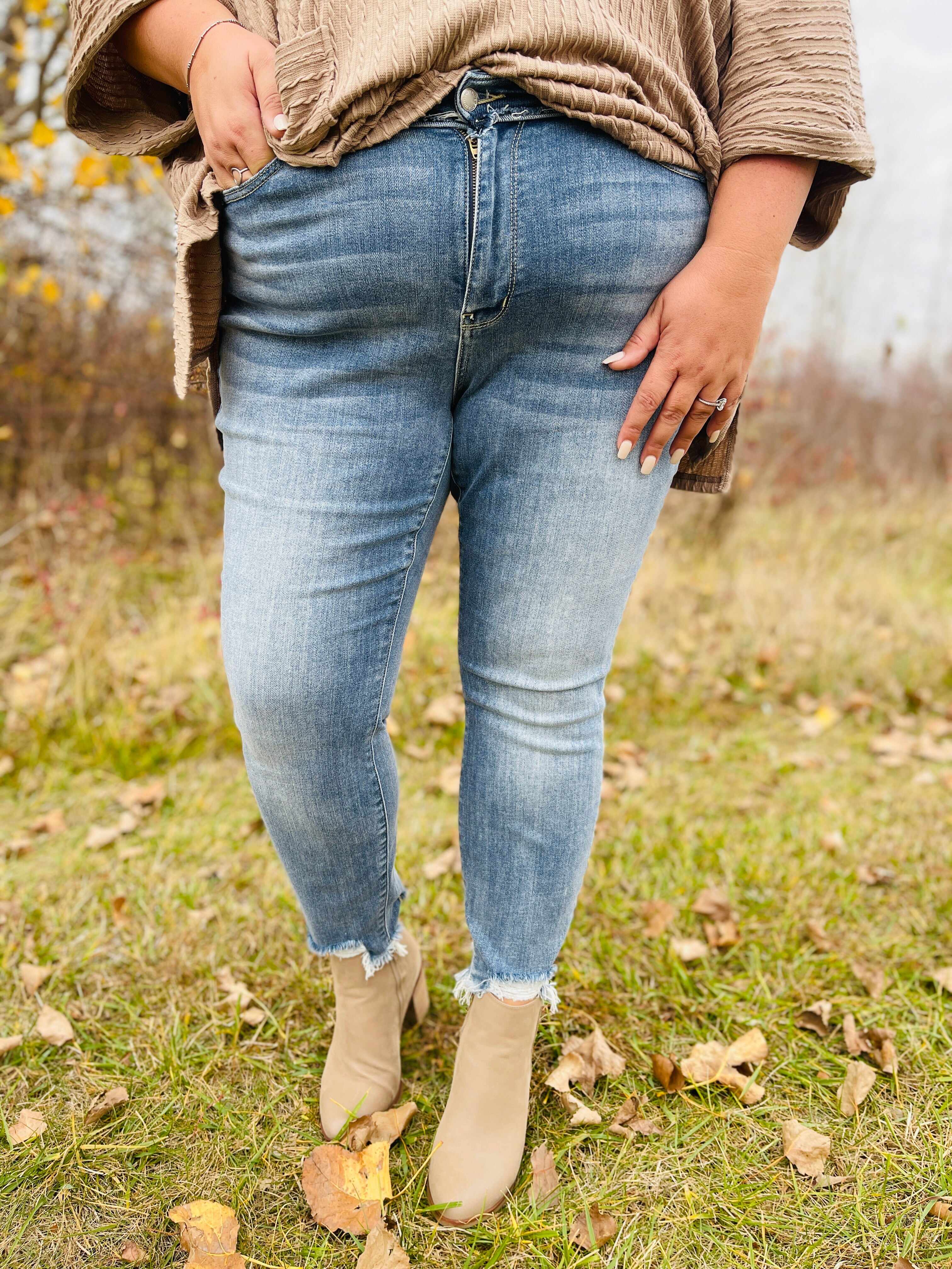 Plus/Reg Forever After All Skinny Jeans