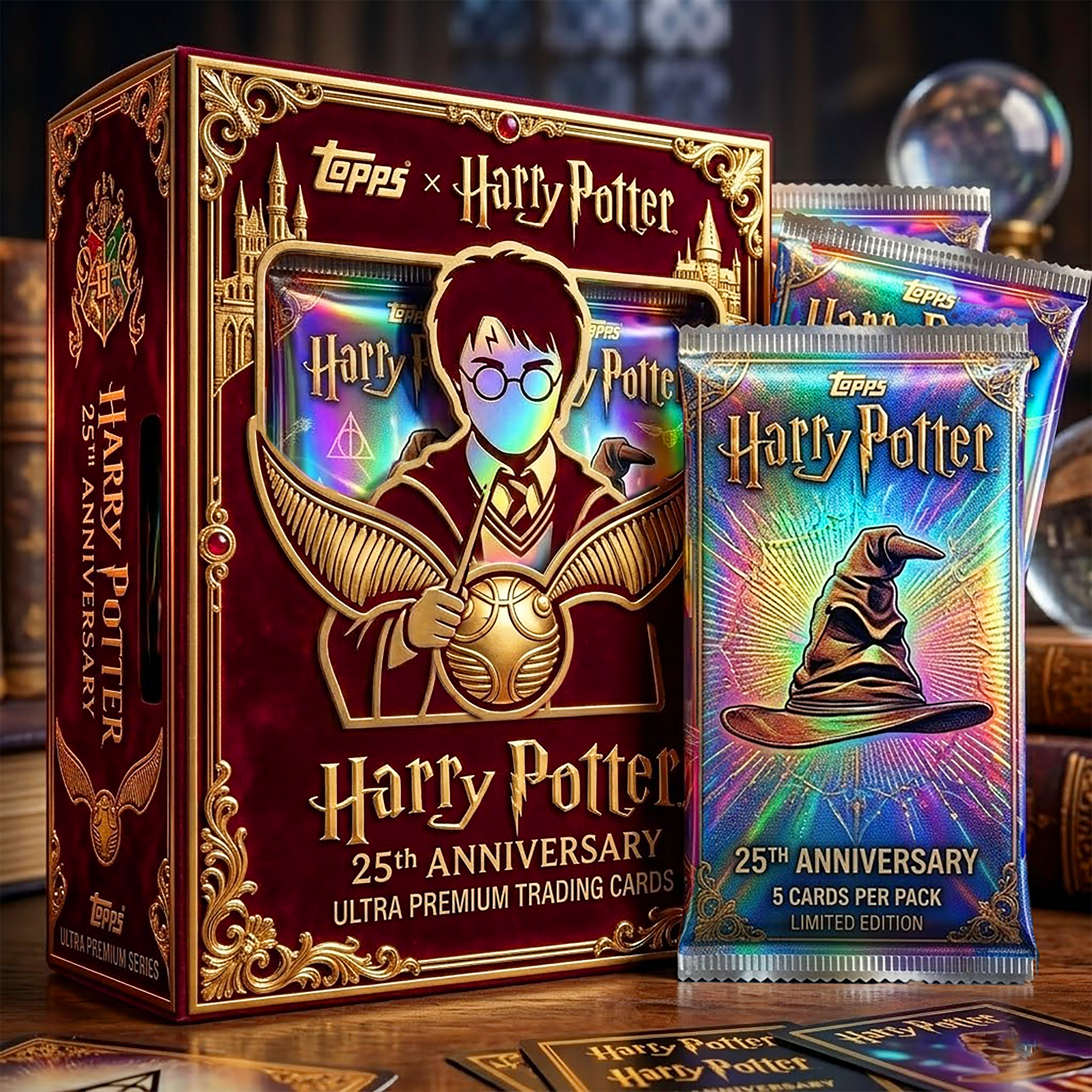 Harry Potter 25th Anniversary Premium Trading Card Box