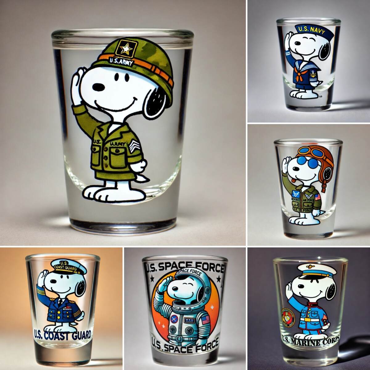 Cute Soldier Shot Glass