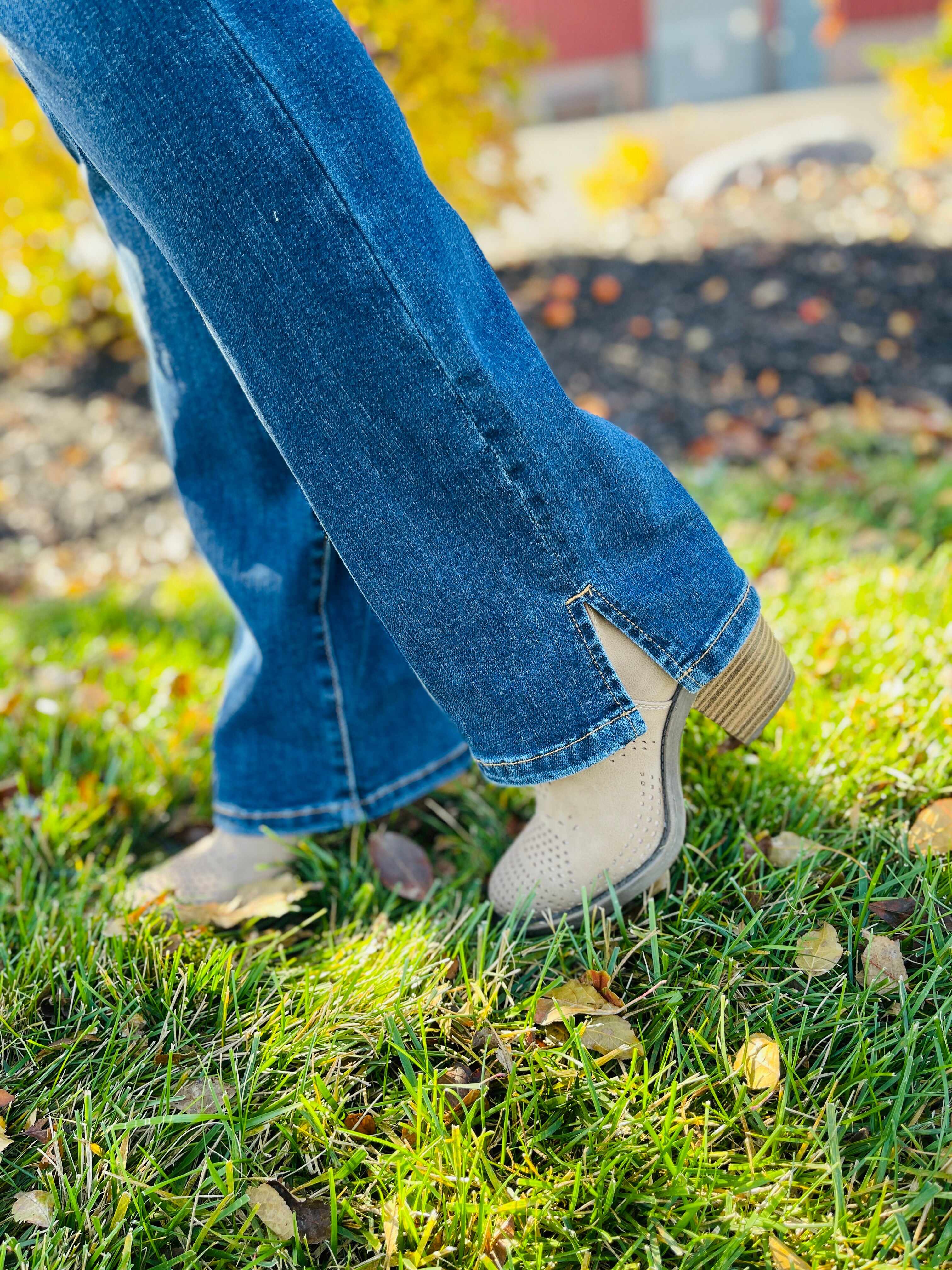 RESTOCK! Plus/Reg  Anyway You Slit It Bootcut Jeans
