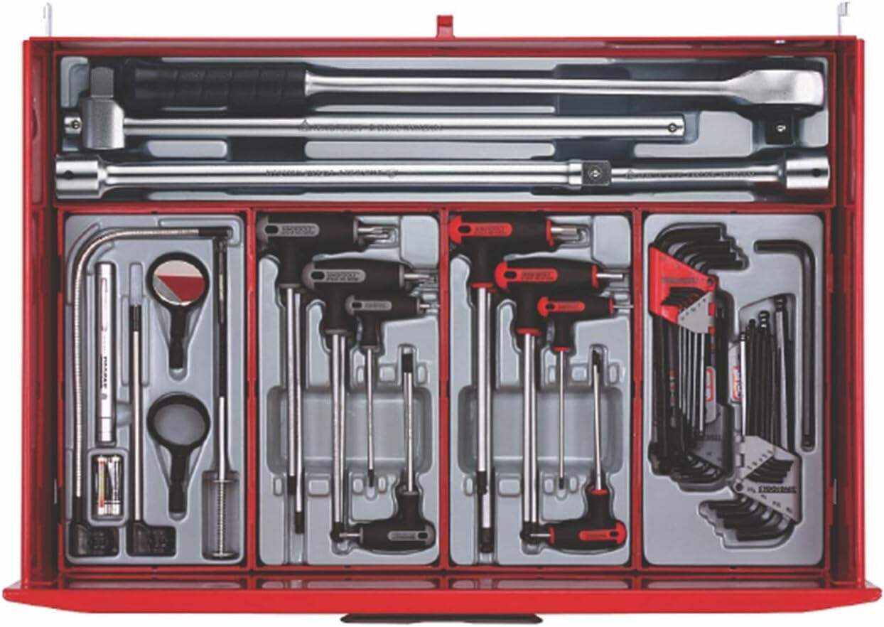 Tools 1001 Piece Mega Master Mixed Hand Tool Kit + 3 Toolbox Storage Cases - TCMM1001N, Silver
