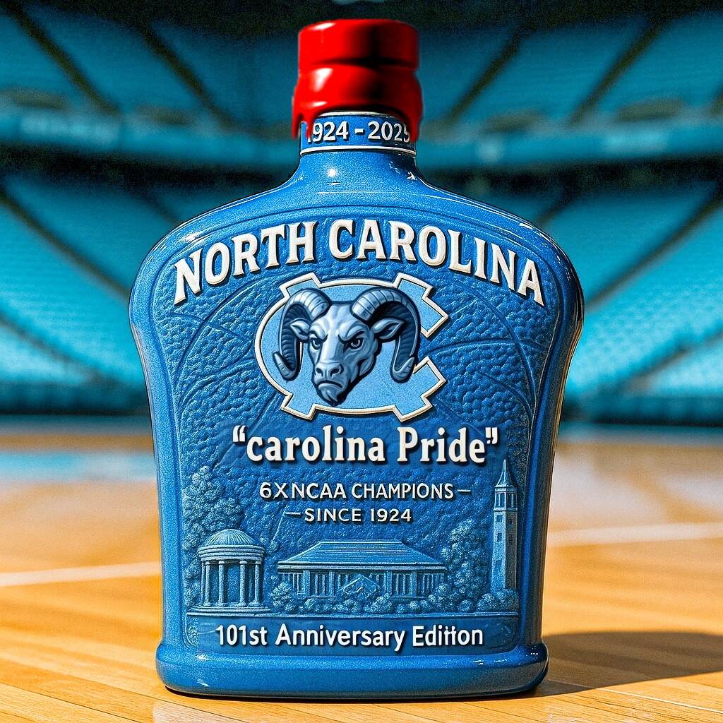 North Carolina 101st Anniversary Whiskey Bottle