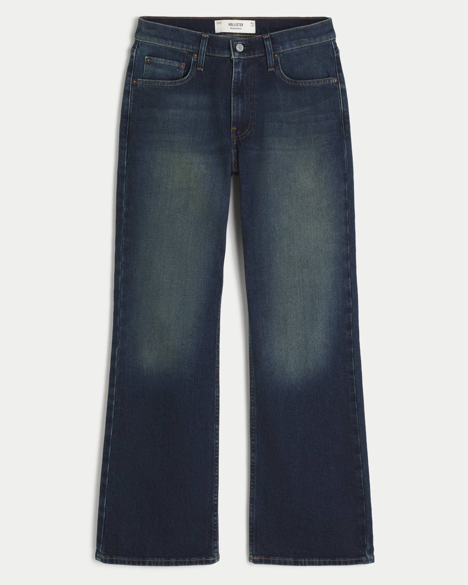 Light Wash Bootcut Jeans