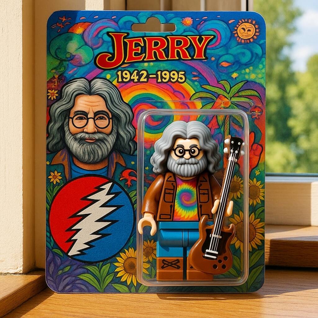 Jerry Garcia 1942–1995 Memorial MiniFigure