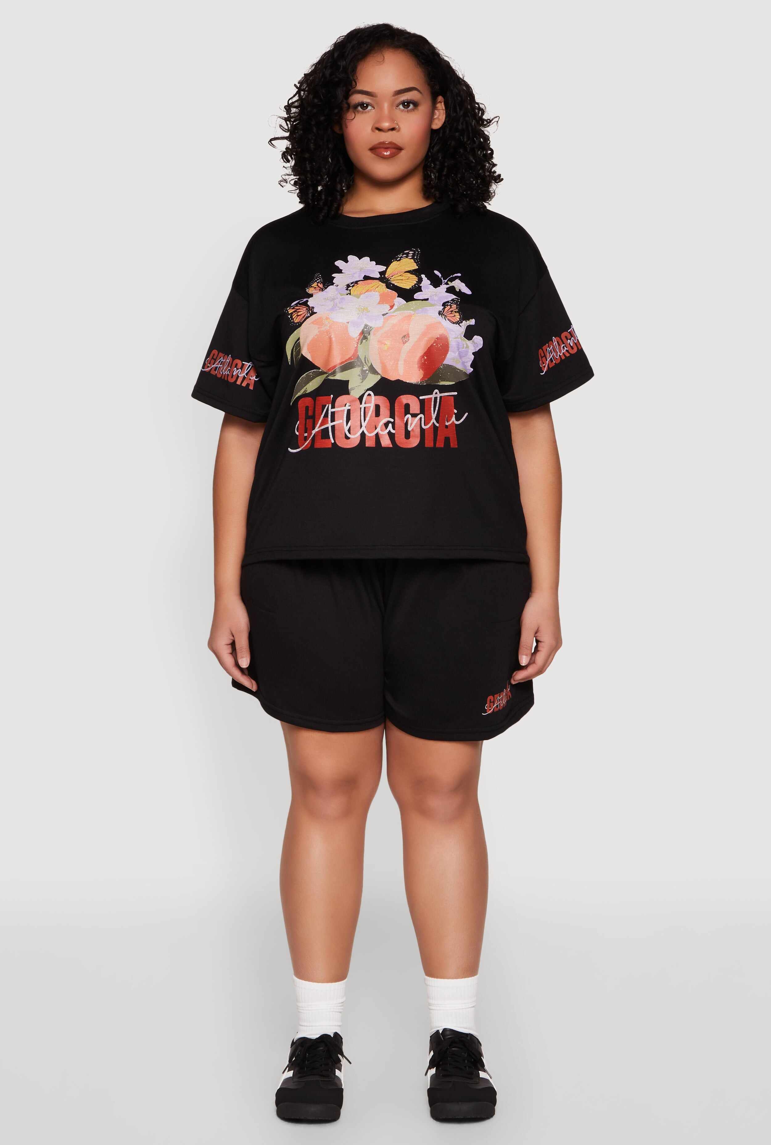 Plus Size Atlanta Georgia Sweatshorts