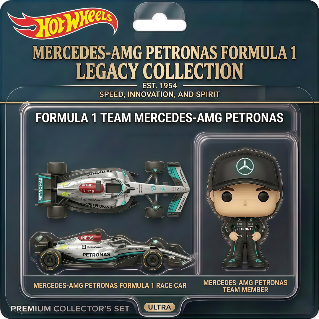 🏁🔥 Hot Wheels x Formula 1 Official Legacy Collector’s Set