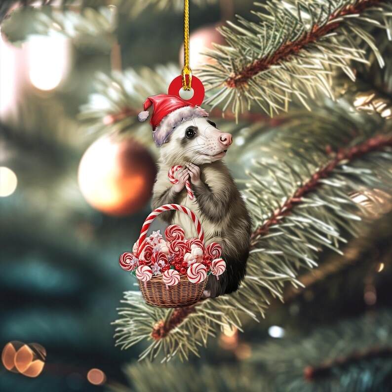 Possum Christmas Ornaments