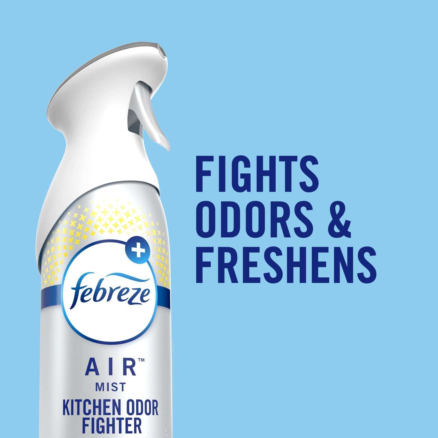 Febreze Room Air Fresheners, Home & Kitchen Room Fresheners, Air Freshener Spray, Odor Fighter Air Freshener for Home, Fresh Lemon Scent, 8.8 oz. Aerosol Can (Pack of 3)