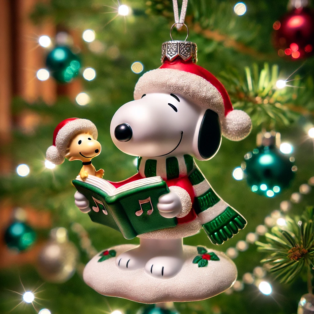 Snoooopy Christmas Ornament