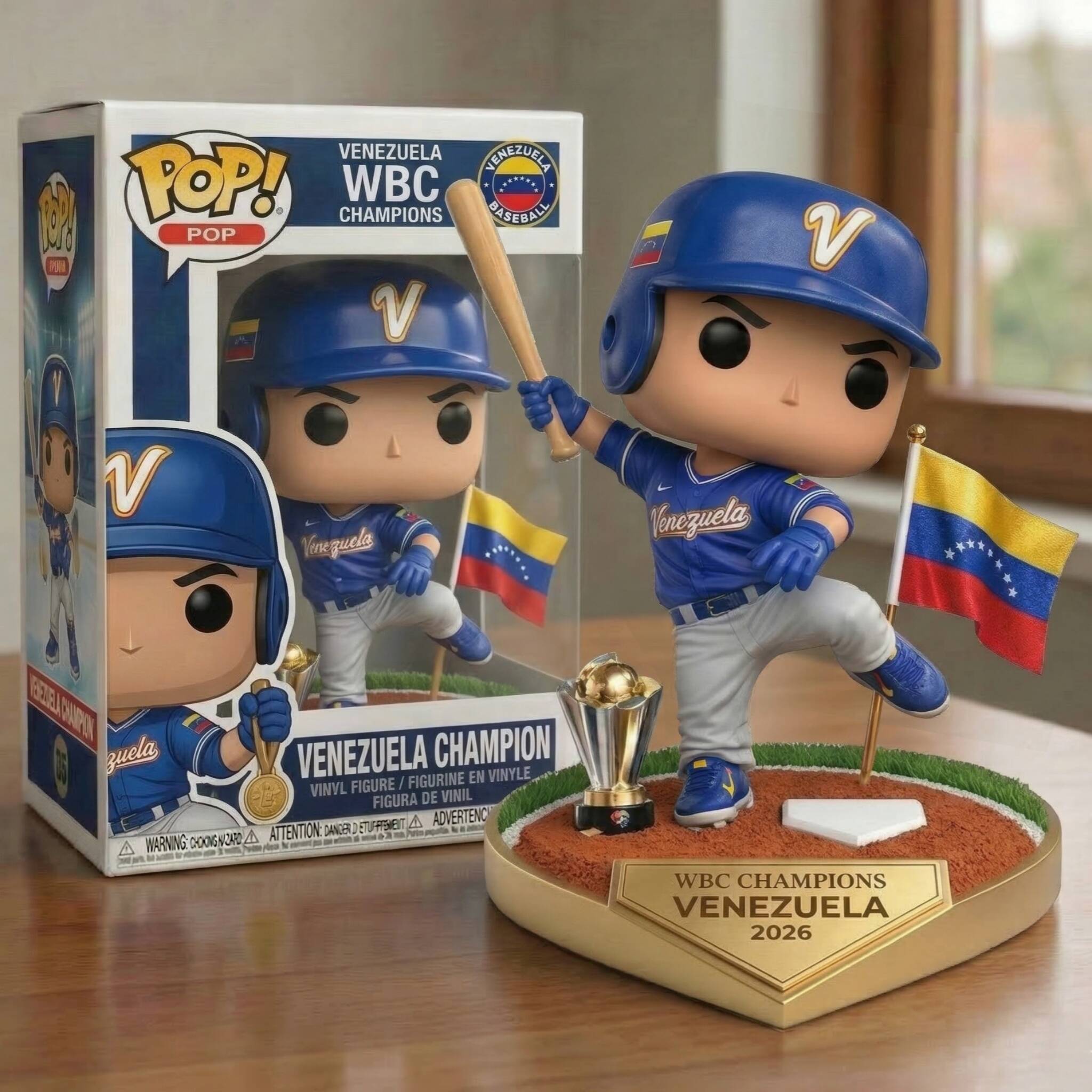 WBC 2026 Venezuela Champions POP！Figure