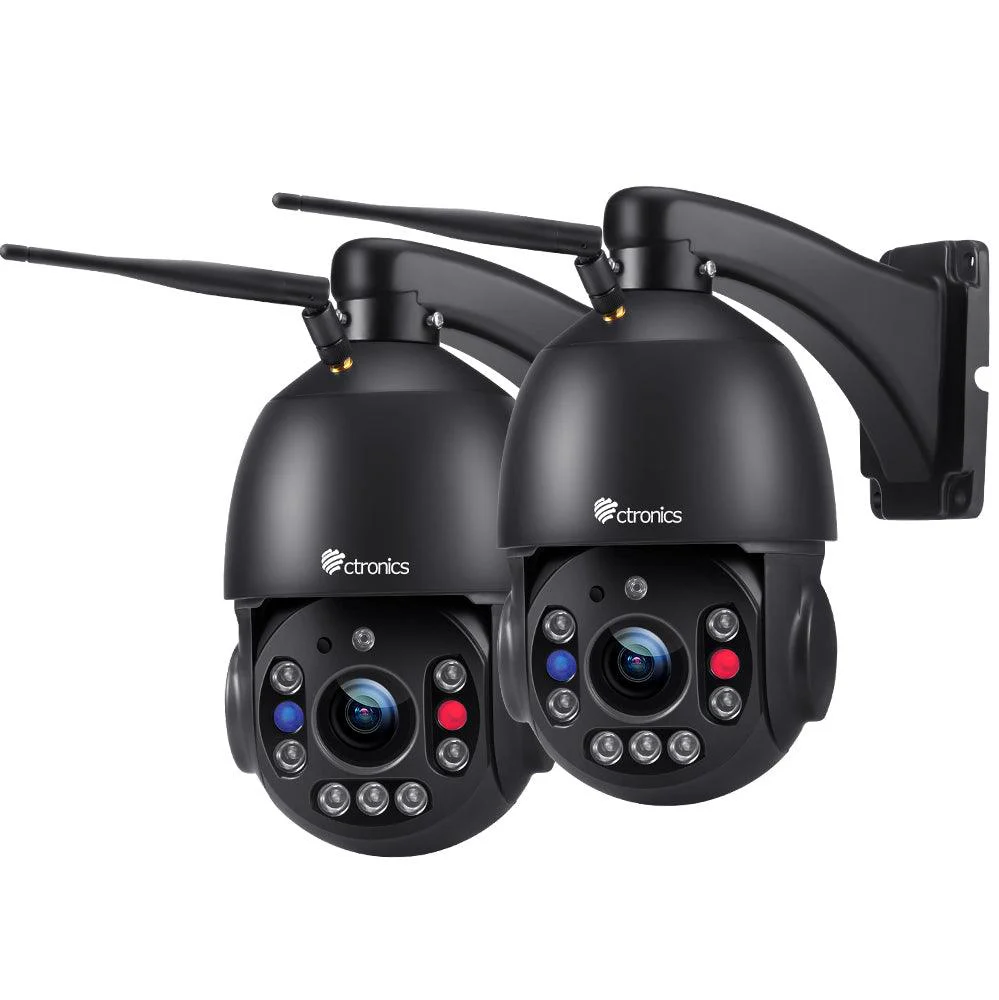 5MP HD PTZ Security Camera with 30X Optical Zoom and 492ft Night Vision