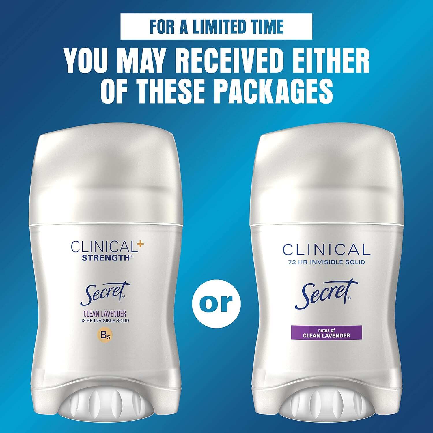 Secret Clinical Strength Antiperspirant and Deodorant Women, Soft Solid Stress Response, 72 Hr Sweat Protection, 1.6 oz (Pack of 3)