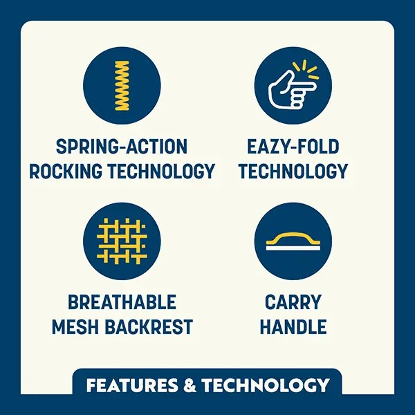 Outdoor Stowaway Rocker 2.0