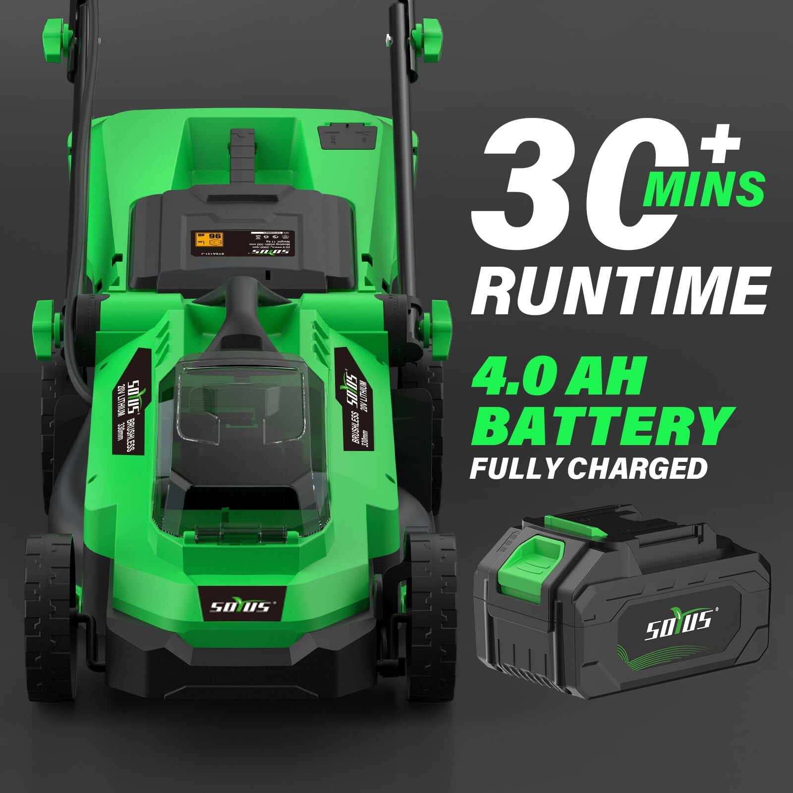 20V Cordless Lawn Mower 13