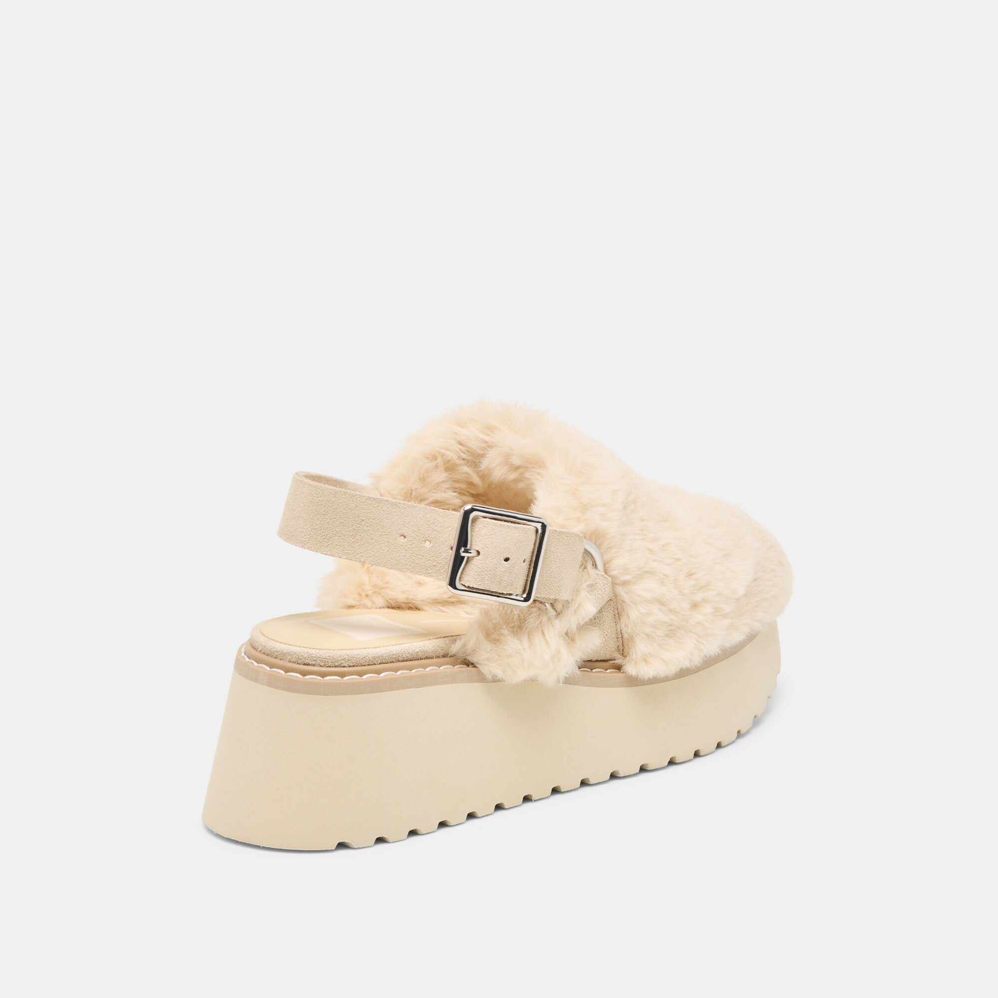 LANSY FLATS NATURAL PLUSH