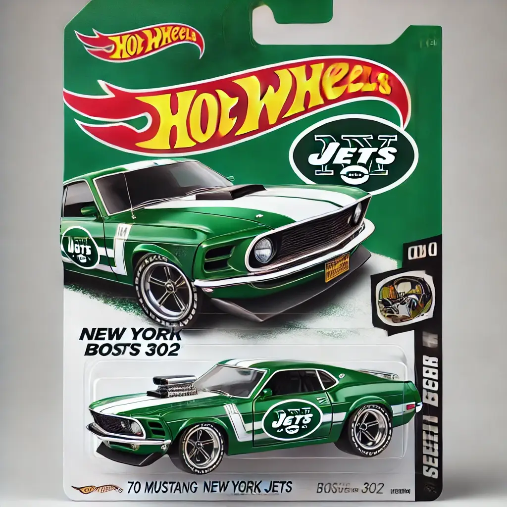 Hot Wheels NFL Team '70 Mustang