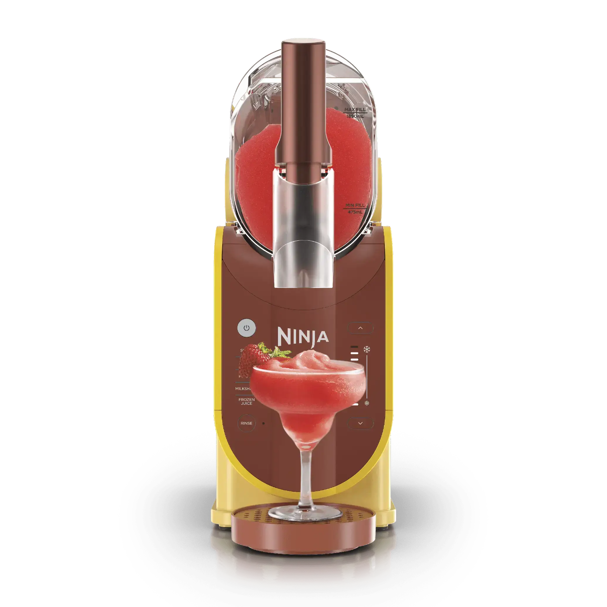 Professional Frozen Drink Maker with RapidChill Technology, 88 oz. Frozen Drink & Slushie Machine, 2 Preset Programs, Frozen Margaritas, and More -  FS299