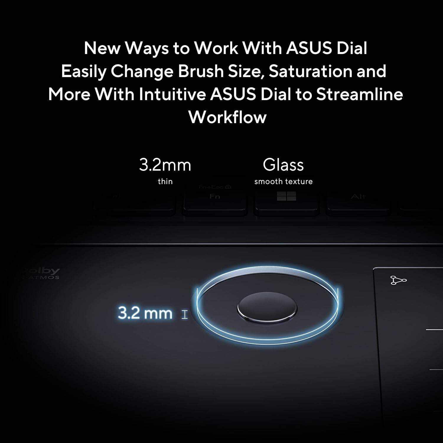 ASUS ZenBook Pro 16X OLED 16 inch 4K OLED 16:10 Touch Display, ASUS Dial, Intel Core i9-12900H, 32GB, 2TB, GeForce RTX 3060 GPU, Windows 11 Pro, Tech Black, UX7602ZM-XB96T