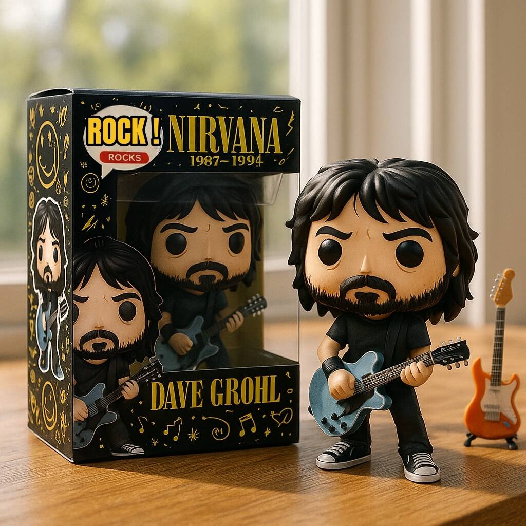 Nirvana 1987–1994 Commemorative Pop Figure!