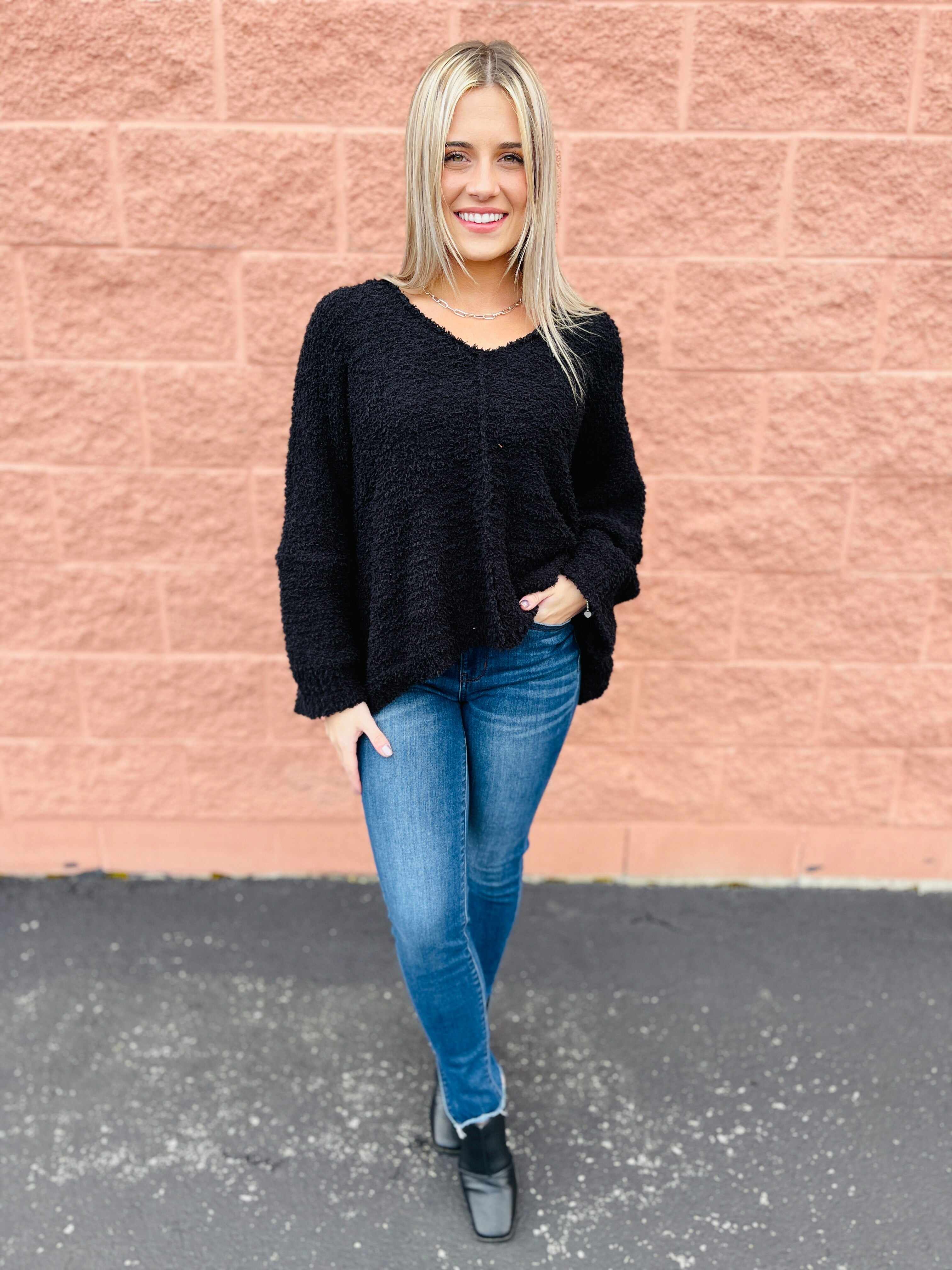 Plus/Reg Always On Your Side Slit Skinny Jeans